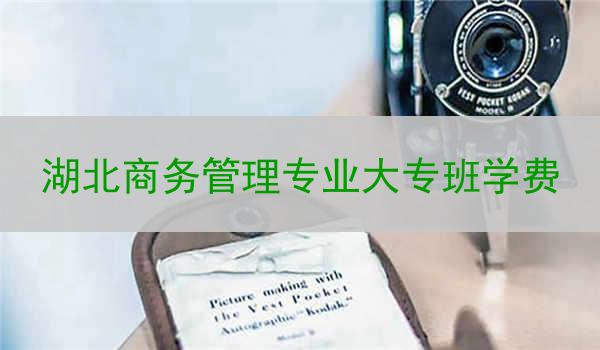 湖北商务管理专业大专班学费