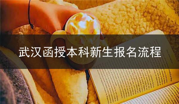 武漢函授本科新生報(bào)名流程