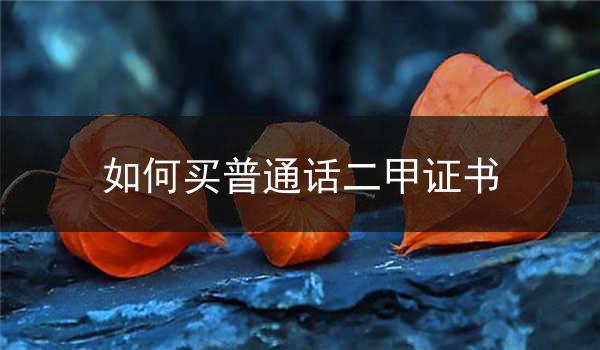 不同证书类型的介绍在选择普通话二甲证书之前,首先需要了解不同