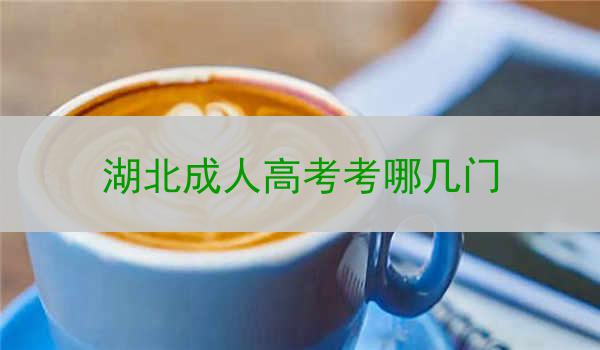 湖北成人高考考哪几门