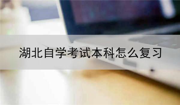 湖北自学考试本科怎么复习