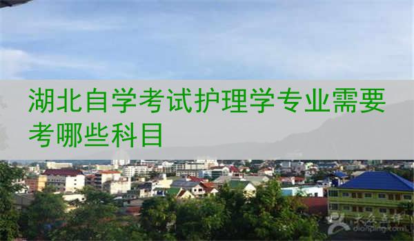 湖北自学考试护理学专业需要考哪些科目