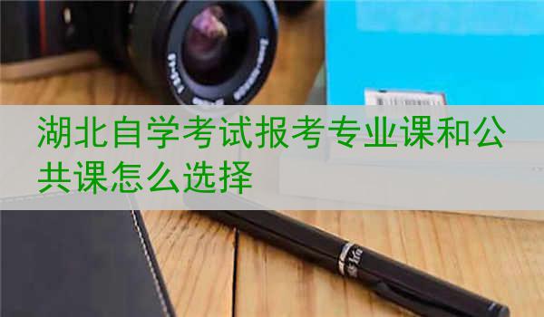 湖北自学考试报考专业课和公共课怎么选择
