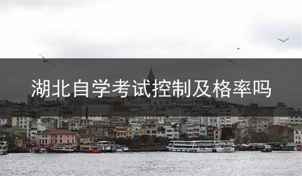 湖北自学考试控制及格率吗
