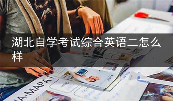 湖北自学考试综合英语二怎么样