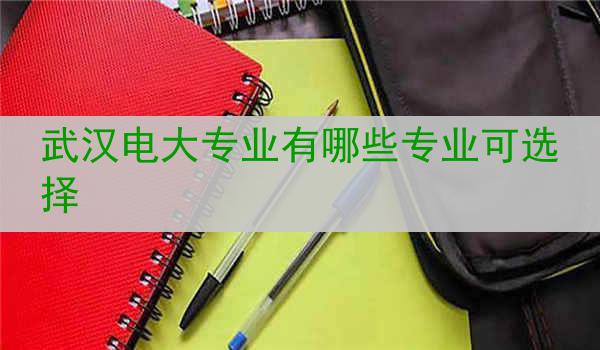 武汉电大专业有哪些专业可选择