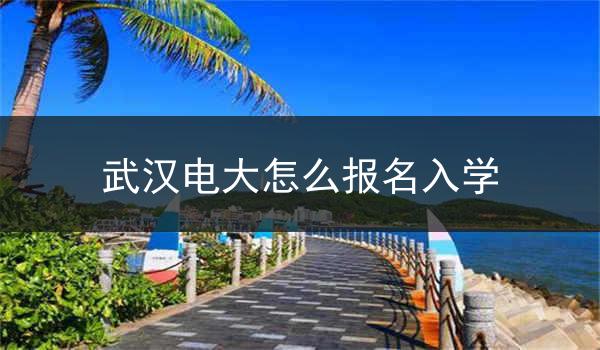 武汉电大怎么报名入学