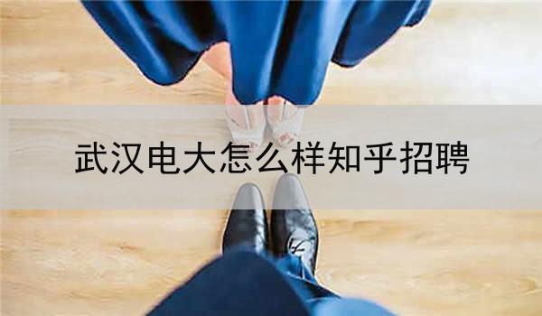 武汉电大怎么样知乎招聘