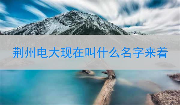 荆州电大现在叫什么名字来着