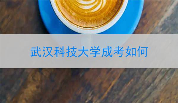 武汉科技大学成考如何