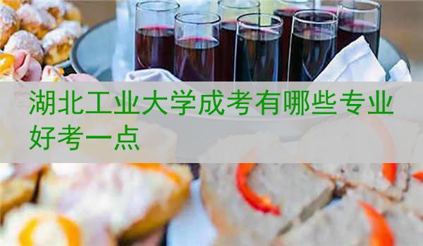 湖北工业大学成考有哪些专业好考一点