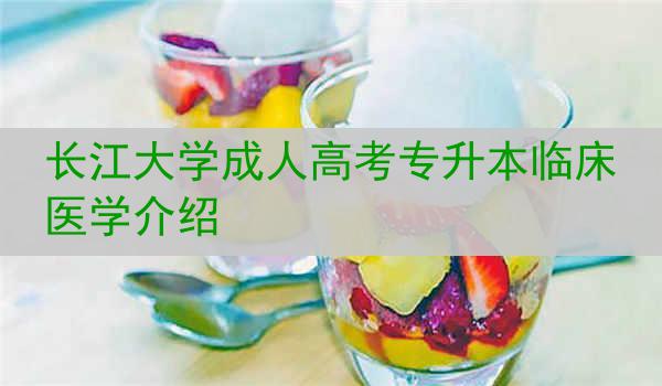 长江大学成人高考专升本临床医学介绍